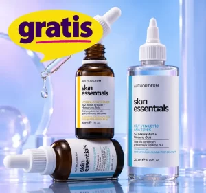 Gratis Authoriderm Cilt Bakım Seti Ambalaj Tasarımı